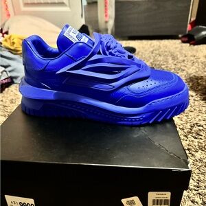 Royal Blue Versace Designer shoes